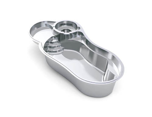 The Allure 30 3D pool model