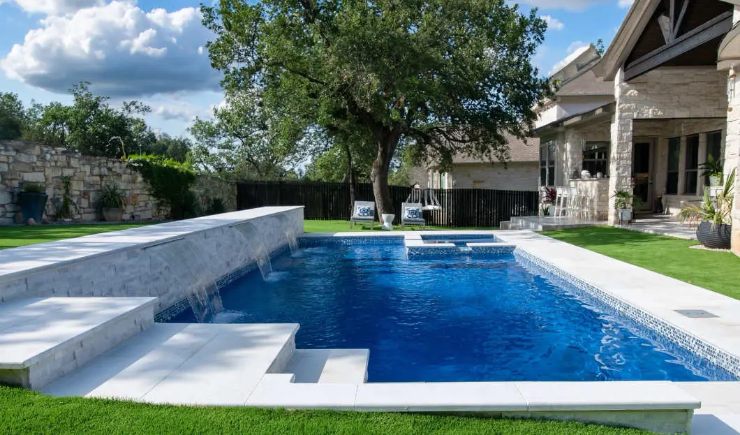 New pool construction in San Antonio, Texas and surrounding areas