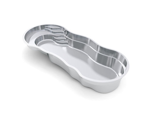The Riviera 34 3D pool model