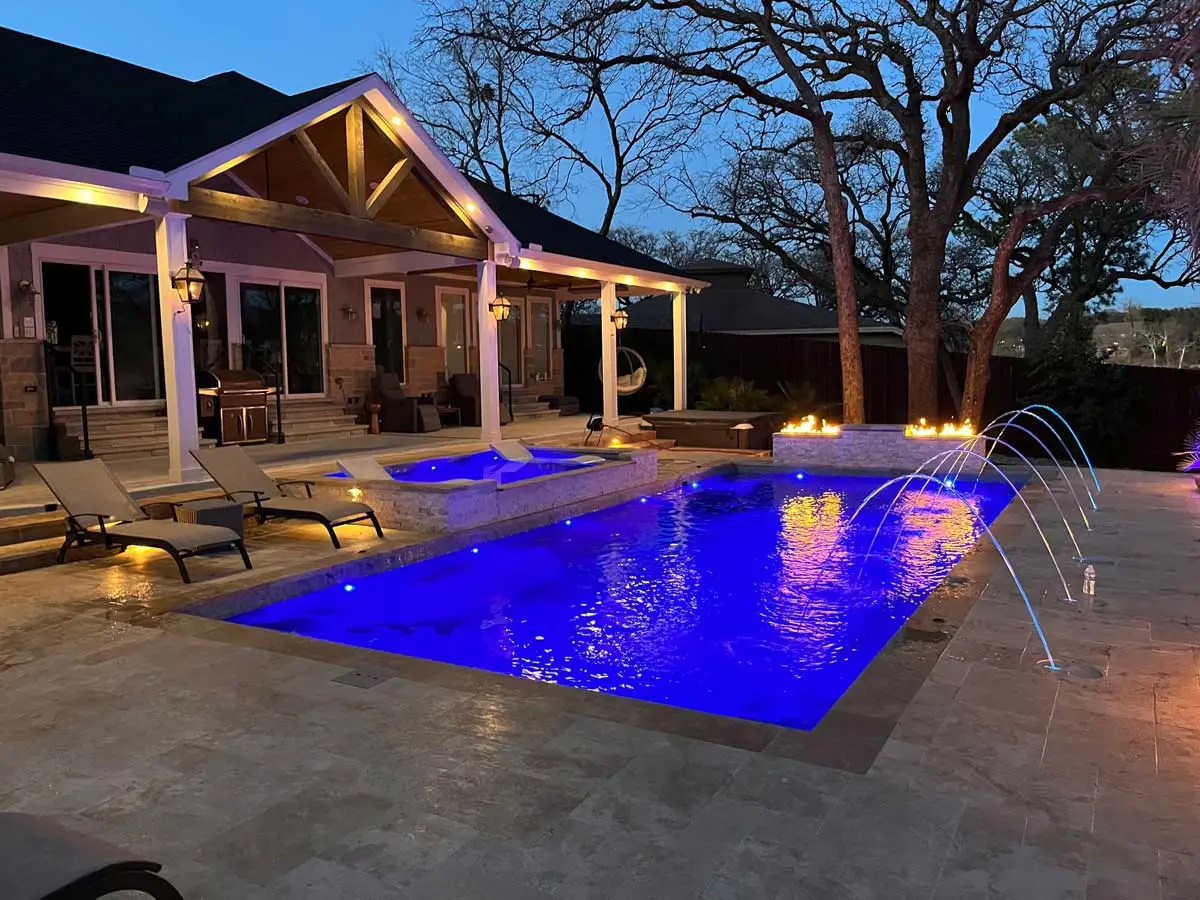 Water features for your San Antonio swimming pool